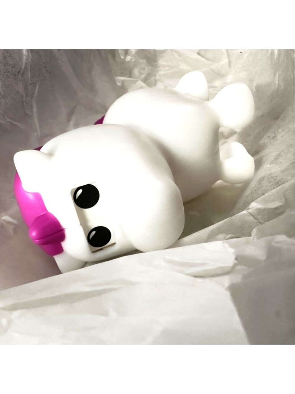 McDonalds Adopt Me Unicorn Toy Collectible Figure White & Pink NIB Complete - Picture 5 of 5